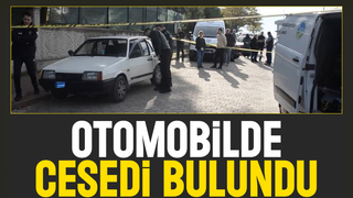 Park halindeki otomobilde ölü bulundu