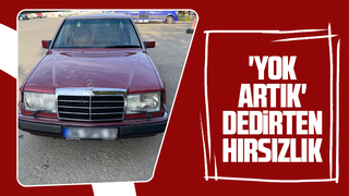 Park halindeki otomobilden pes dedirten hırsızlık