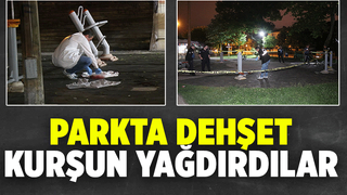Park'ta tartıştıkları kişiye kurşun yağdırdılar