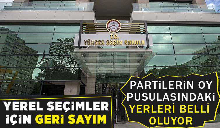 Partilerin oy pusulasındaki yerleri belli oluyor