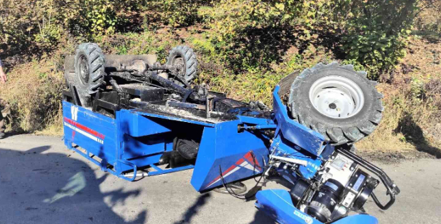 Pat pat devrildi: 6'sı çocuk 8 yaralı