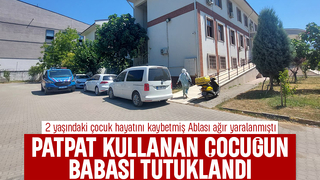 Pat pat faciasında baba tutuklandı