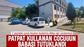 Pat pat faciasında baba tutuklandı