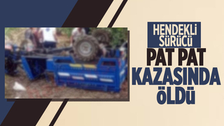 Pat pat kazası: 1 ölü
