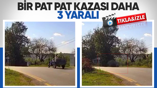 Pat pat kazasında 3 kişi yaralandı