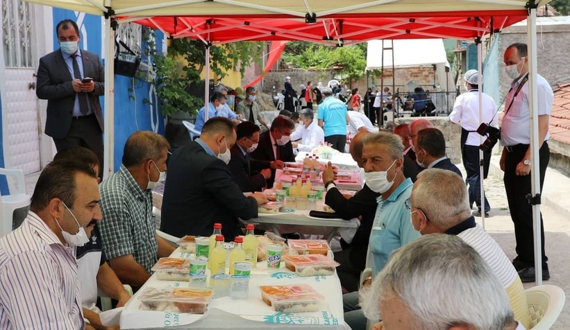 Patlama şehidi Manga için mevlid okutuldu
