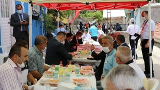 Patlama şehidi Manga için mevlid okutuldu