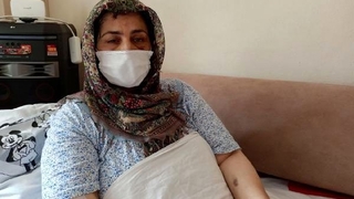 Patlamada 30 metre dışarı fırladı