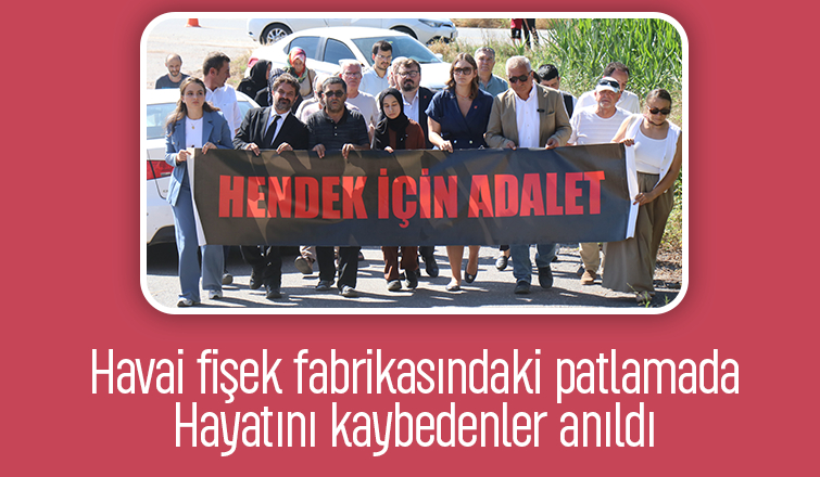 Patlamada hayatını kaybeden 7 işçi anıldı