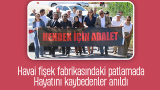 Patlamada hayatını kaybeden 7 işçi anıldı