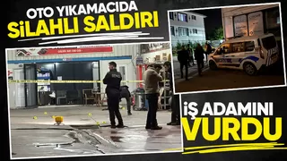 Pazarköy Caddesi'nde silahlı saldırı