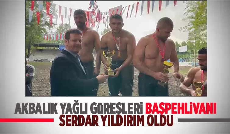 Pehlivanlar Akbalık Yağlı Güreşleri'nde er meydanına çıktı