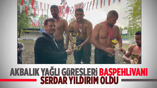 Pehlivanlar Akbalık Yağlı Güreşleri'nde er meydanına çıktı