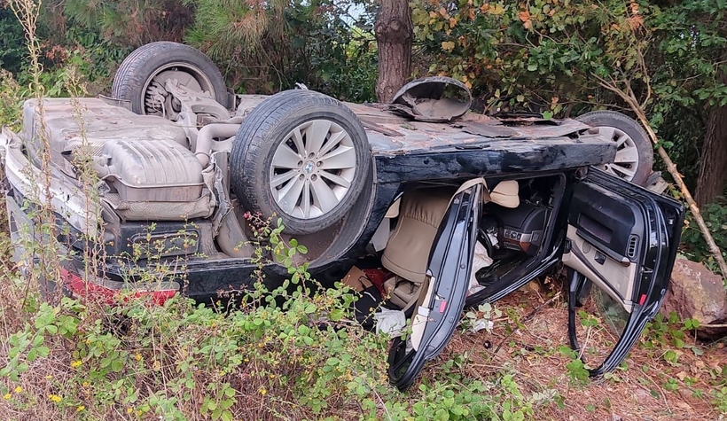 Pembe Kayalıklar'da kaza