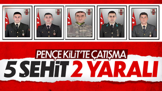 Pençe Kilit Operasyonu'nda 5 askerimiz şehit oldu