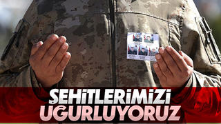  Pençe-Kilit Operasyonu'nda şehit düşen Mehmetçiklere veda