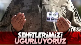  Pençe-Kilit Operasyonu'nda şehit düşen Mehmetçiklere veda