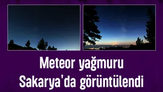 Perseid meteor yağmuru görsel şölene dönüştü