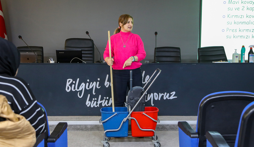 Personele hijyen eğitimi verildi