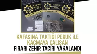Peruk taktı, yine kaçamadı