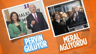 Pervin Buldan'ın Kemal Kılıçdaroğlu ile basın toplantısındaki mutluluğu