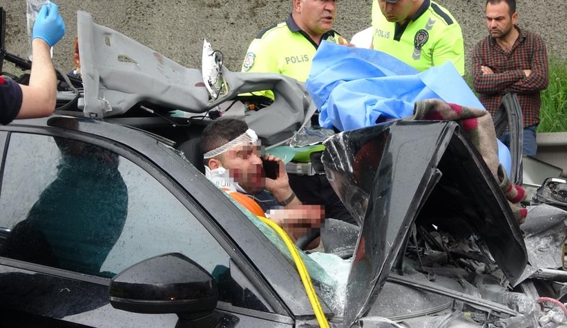 Pes artık! Bu halde telefonla konuştu