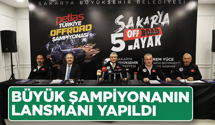 Petlas Türkiye Off-road Şampiyonası’nın lansmanı yapıldı