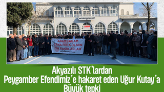 Peygamber Efendimiz'e hakaret eden Uğur Kutay'a tepki