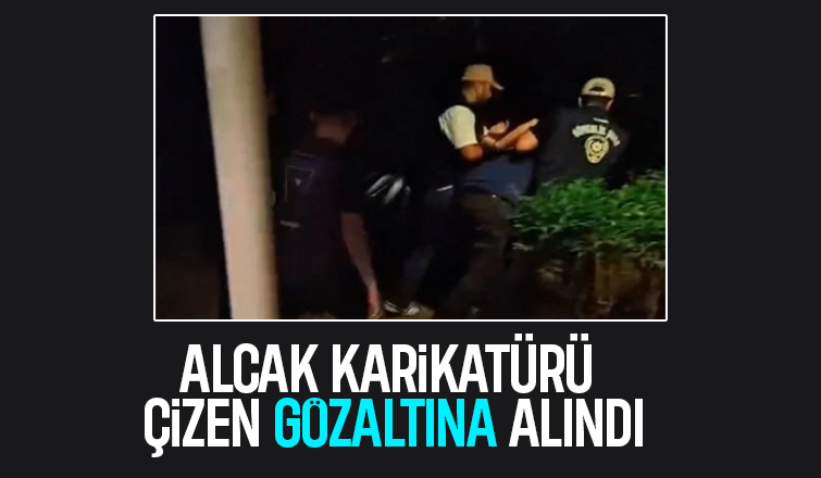 Peygamber Efendimizin (s.a.v) karikatürünü çizen gözaltında