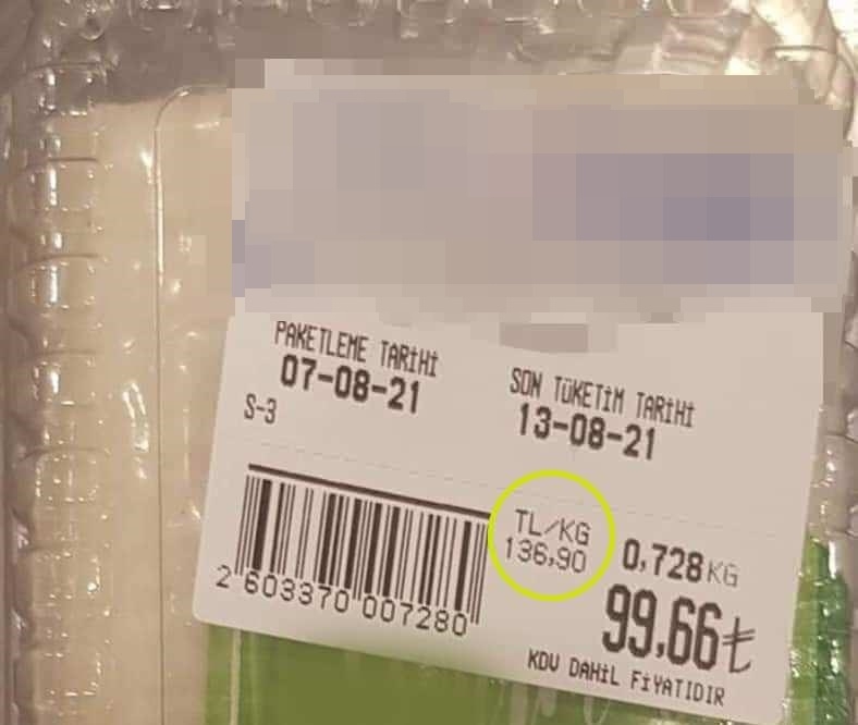 Peynirin kilosu 140 TL'ye çıktı