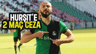 PFDK'dan Hurşit'e 2 maç ceza