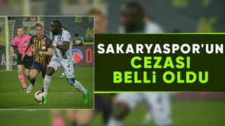 PFDK'dan Sakaryaspor'a ceza