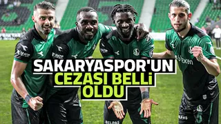 PFDK'dan Sakaryaspor'a ceza