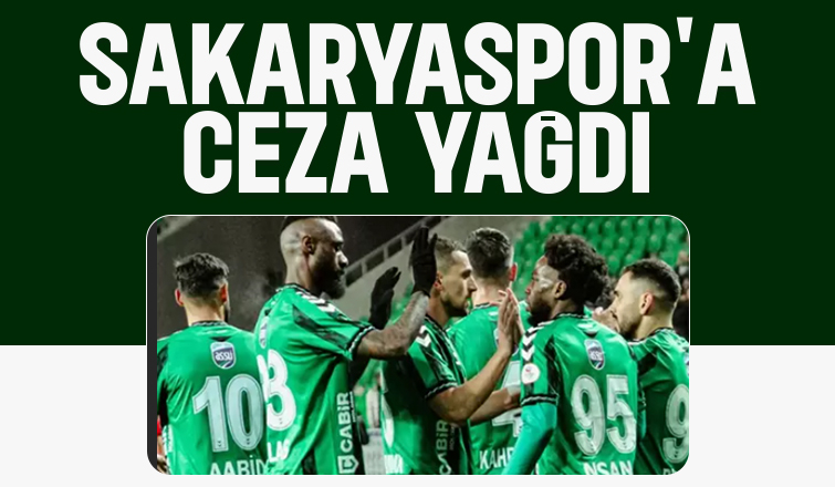 PFDK'dan Sakaryaspor'a ceza