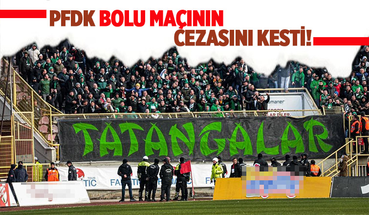 PFDK'dan Sakaryaspor'a ceza