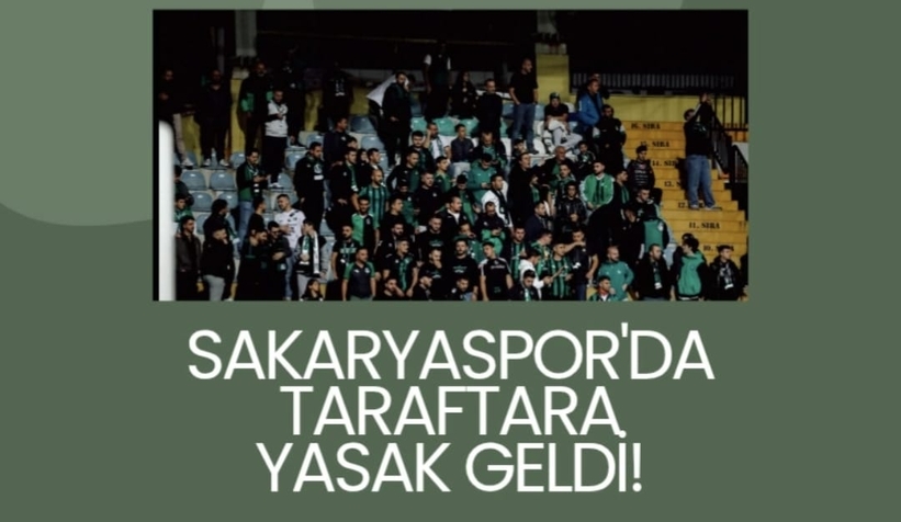 PFDK'dan Sakaryaspor taraftarına yasak