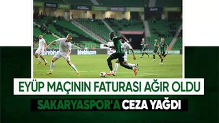 PFDK Sakaryaspor'a ceza yağdırdı