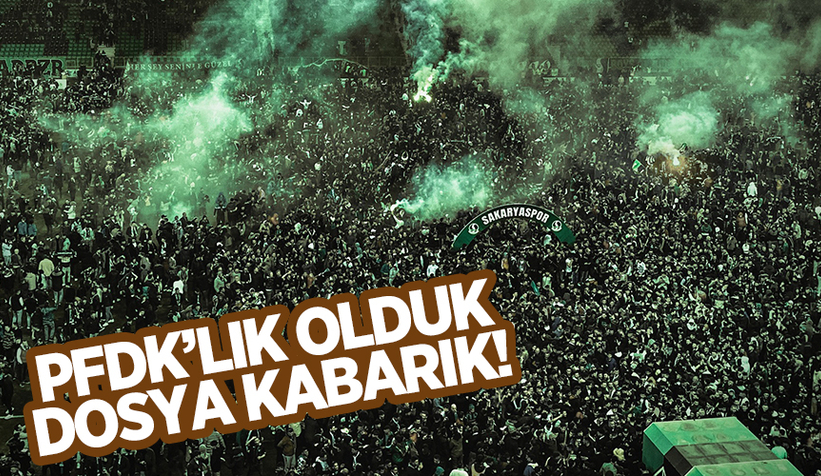 PFDK'ya sevk edildik