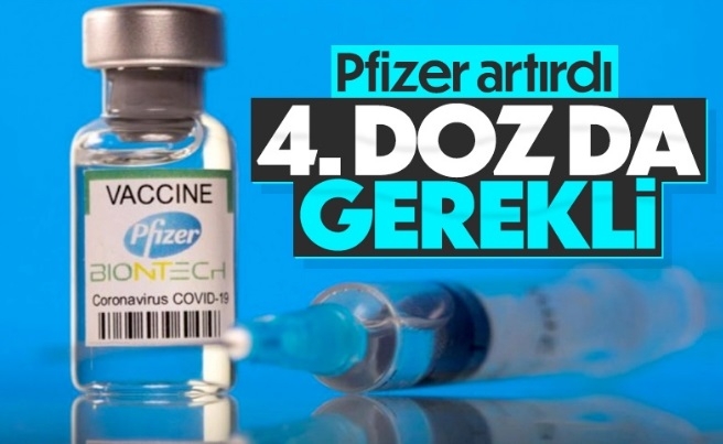 Pfizer CEO'su: Dördüncü doz aşı gerekli