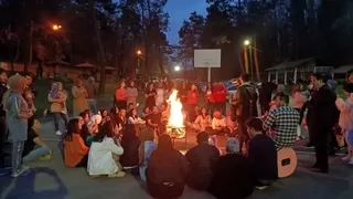Piknikte stres attılar