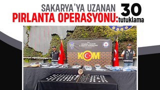 Pırlanta kaçakçılığı operasyonu: 30 tutuklama