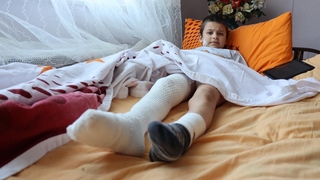 Pitbull dehşeti; Canını komşuları kurtardı