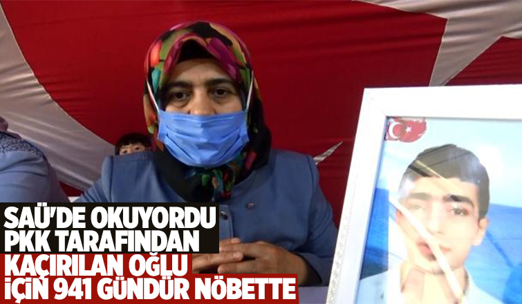 PKK'nın dağa kaçırdığı SAÜ'lü oğlu için 941 gündür nöbet tutuyor
