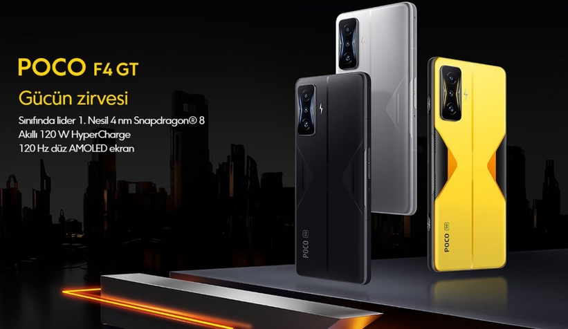 POCO F4 GT Türkiye'de satışta: İşte fiyatı ve özellikleri