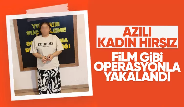 Polis bilet alıp yolcu gibi otobüse bindi, kadın hırsızı yakaladı