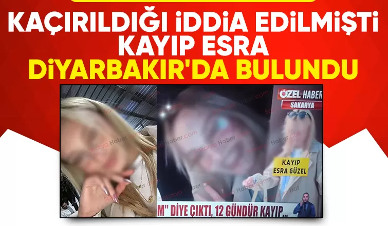 Polis kayıp Esra'yı buldu