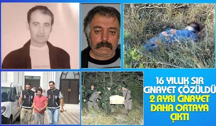 Polis soygun ve işlenen 3 cinayeti çözdü
