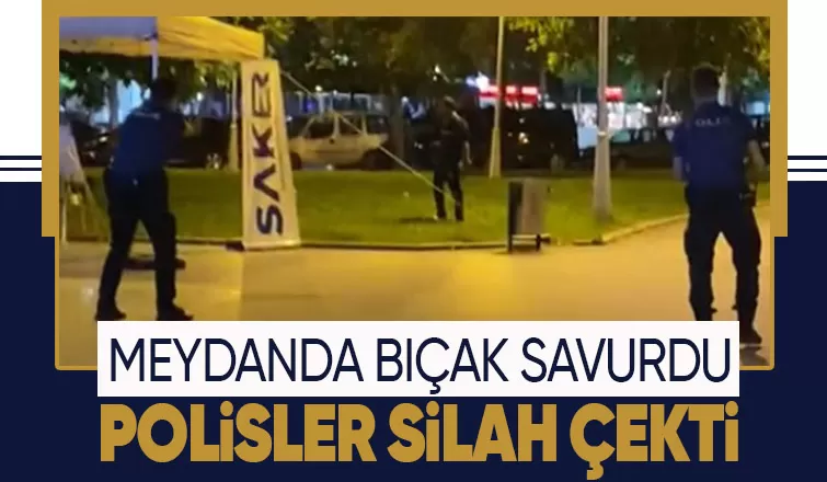 Polisler silah çekerek gözaltına aldı