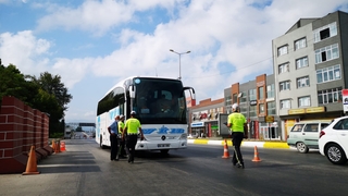 Polisten korona denetimi