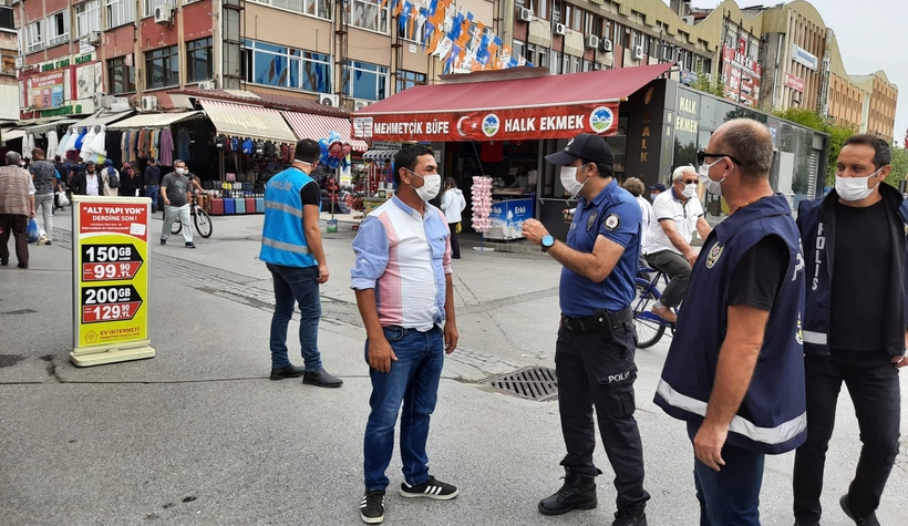 Polisten korona denetimi